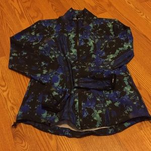 Fabletics 96 jacket XS FULL ZIP thumb holes blue